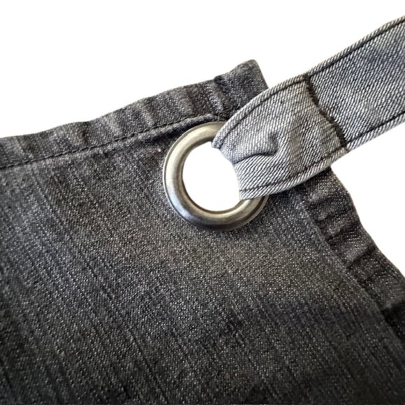 NWT Denim Bib Apron Faded Black/Grey FIRM PRICE - Picture 7 of 10